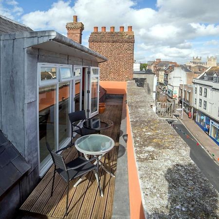 Stunning Central Exeter Apartment With Balcony And Fantastic View מראה חיצוני תמונה