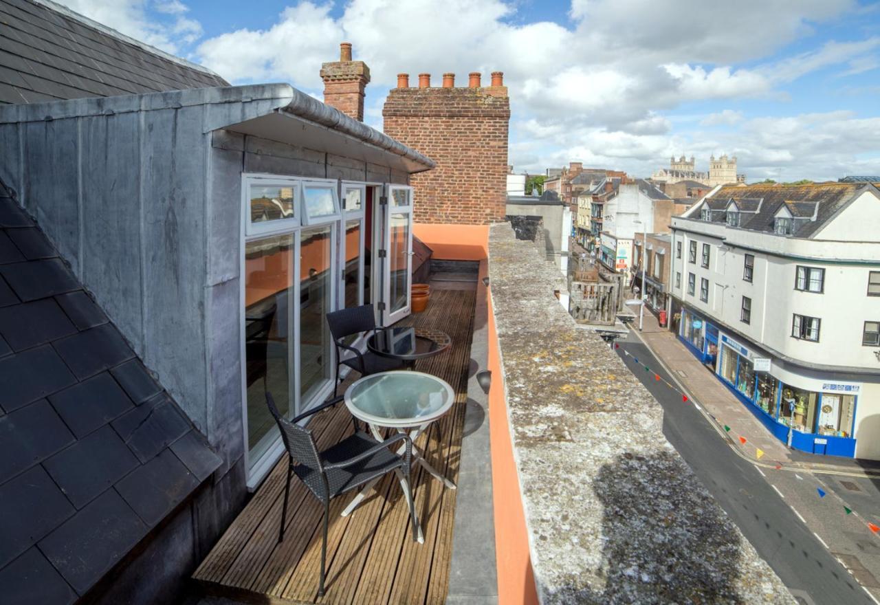 Stunning Central Exeter Apartment With Balcony And Fantastic View מראה חיצוני תמונה