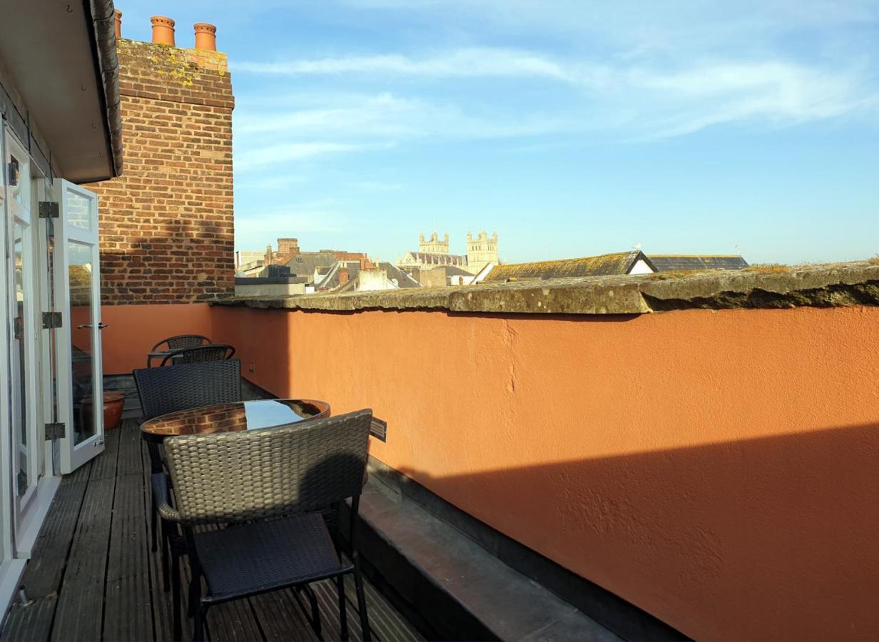 Stunning Central Exeter Apartment With Balcony And Fantastic View מראה חיצוני תמונה