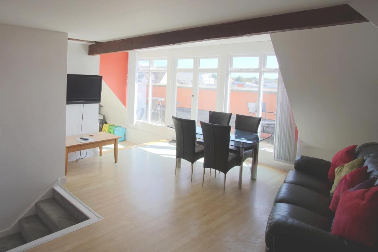Stunning Central Exeter Apartment With Balcony And Fantastic View מראה חיצוני תמונה